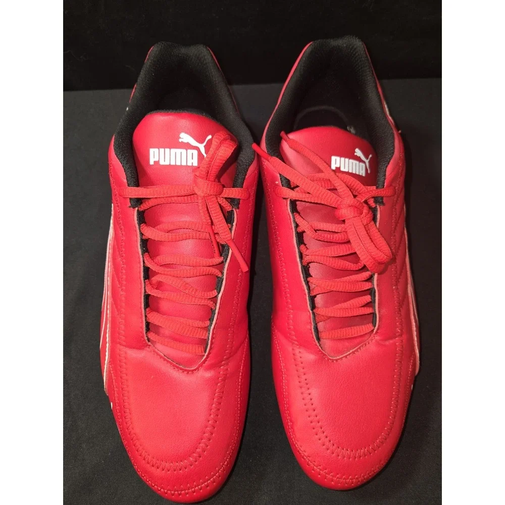 Puma Ferrari Future Cat Mens Size 10.5 Red White Black Athletic Motorsport Shoes - Picture 4 of 12